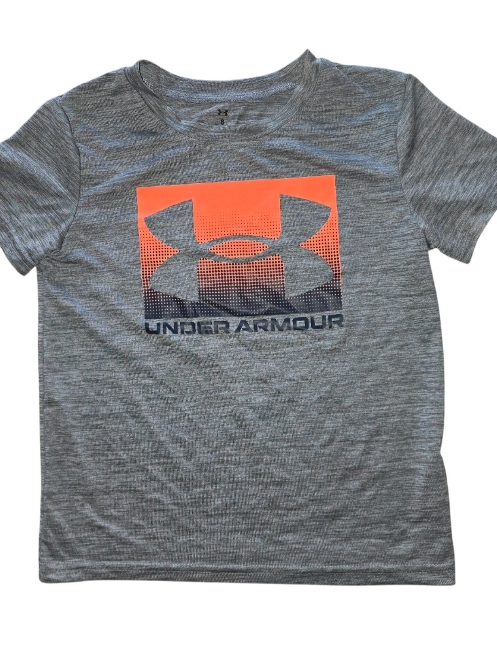 Under Armour Crossfade Short Sleeve T-Shirt Boys Size 6